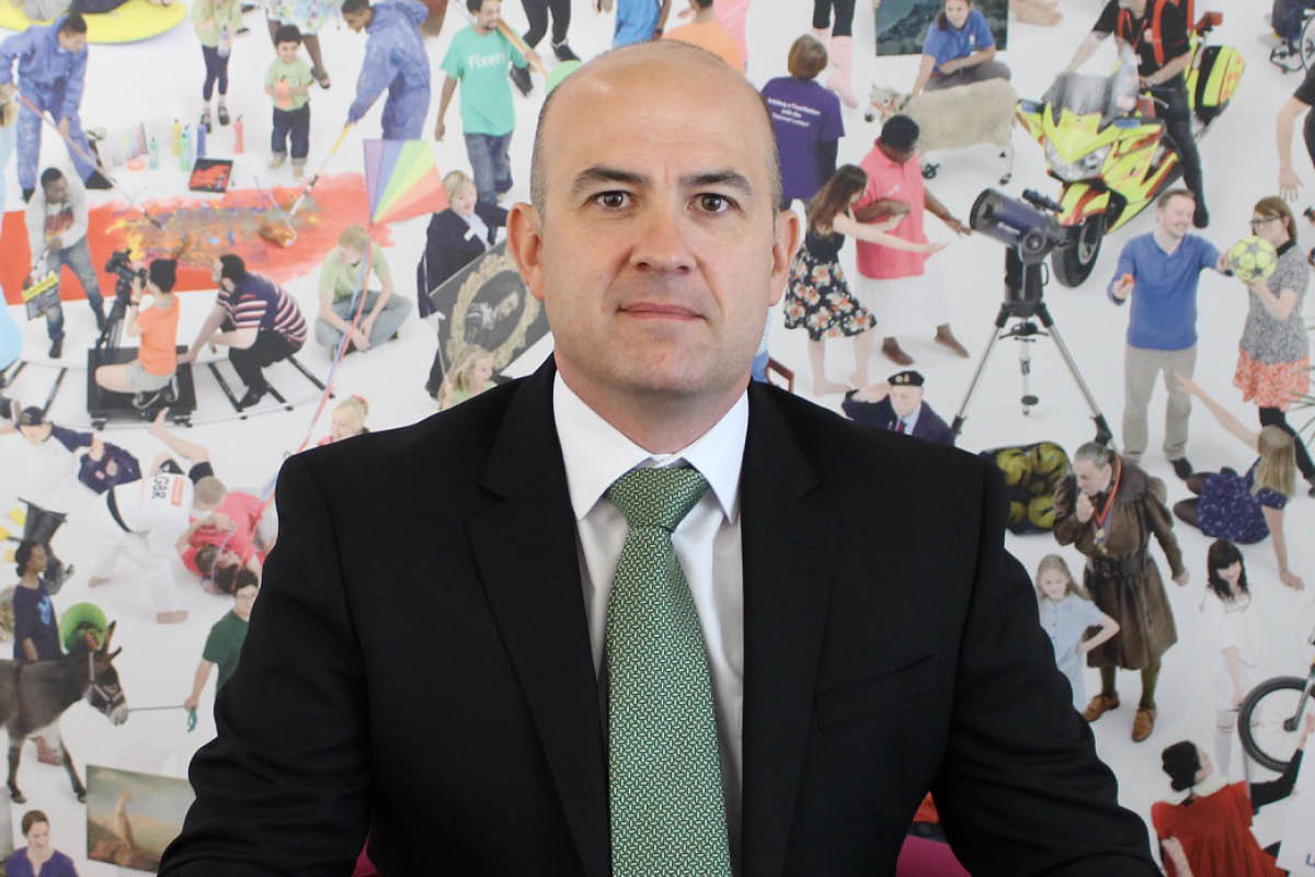 A picture of Gambling Commission CEO, Andrew Rhodes