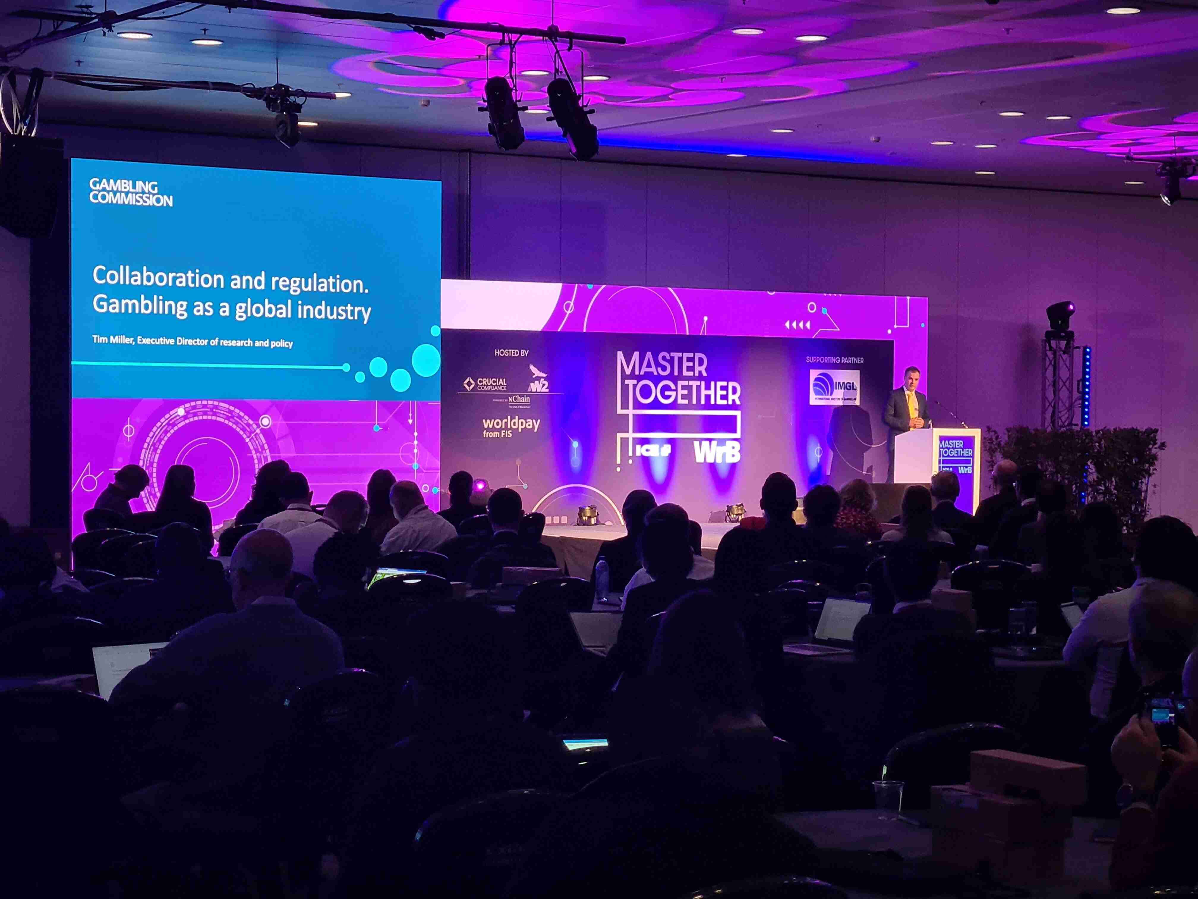Gambling Commission presenting at ICE in February 2023